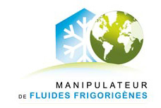 Logo Manipulateur de fluides frigorigènes